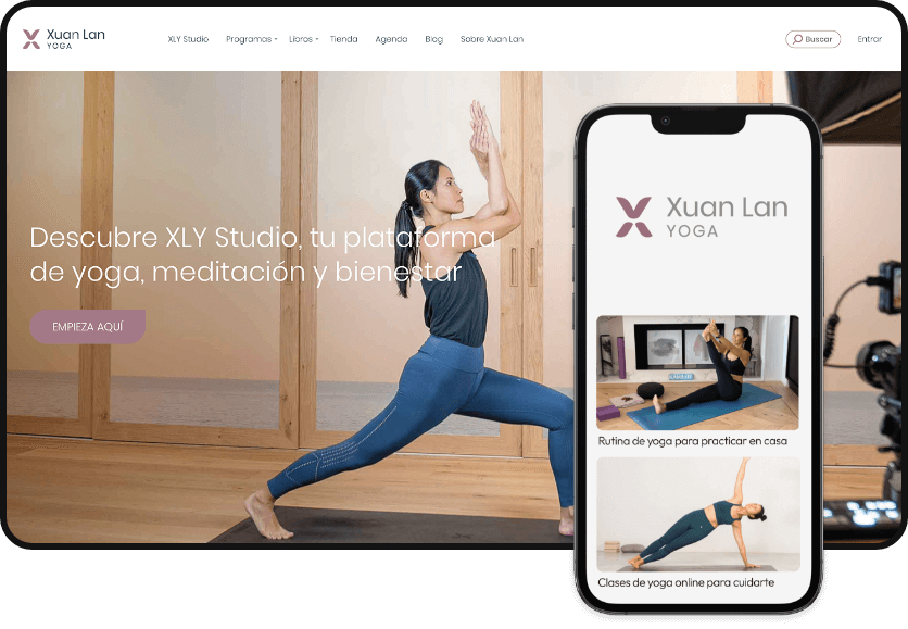 Xuan Lan yoga platform