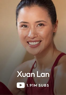 Xuan Lan has over a million subscribers on YouTube and hosts their membership on Uscreen.