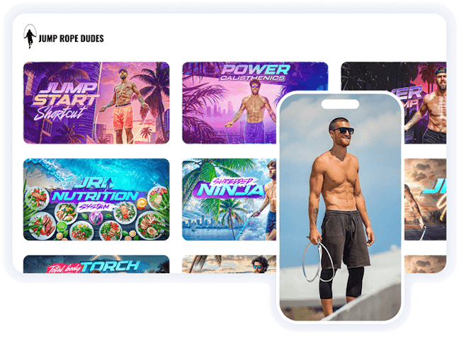 Jump Rope Dudes Membership Example