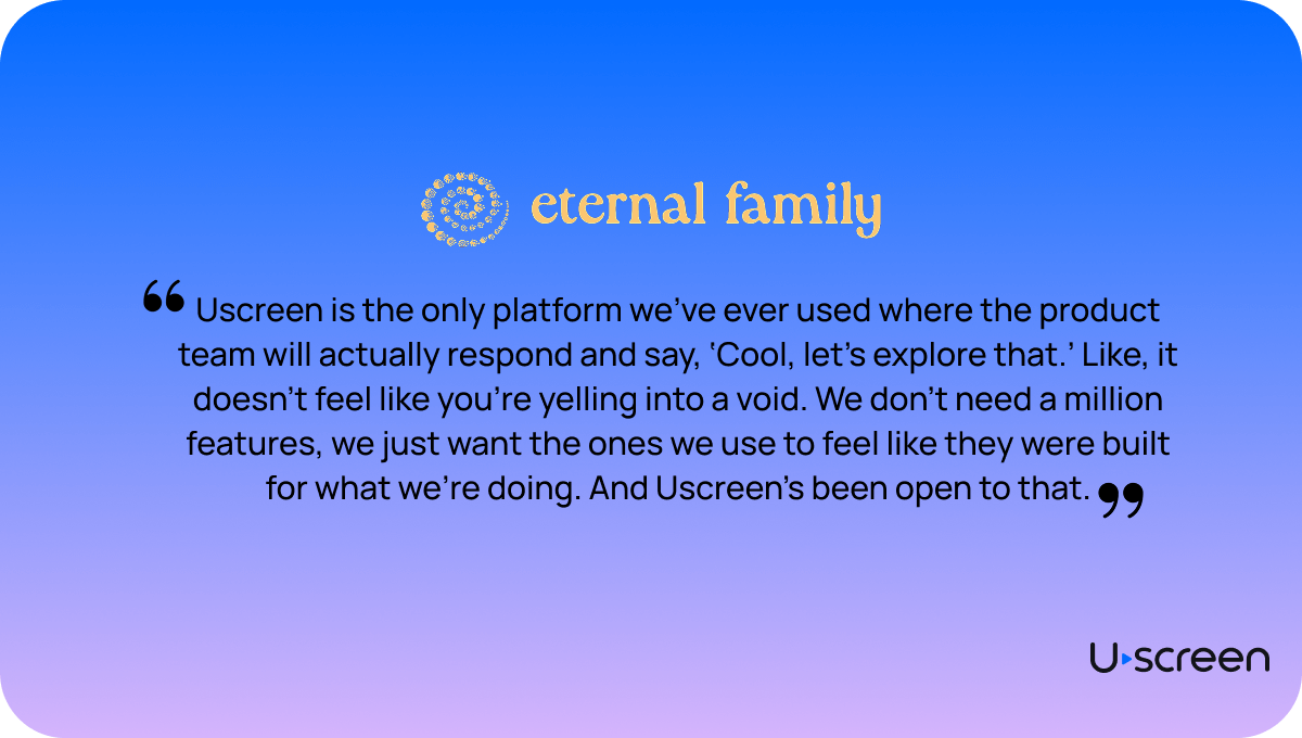 Eternal Family Customer Support