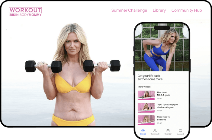 Competitor Page - Uscreen vs. Playbook - Bikini Body Mommy