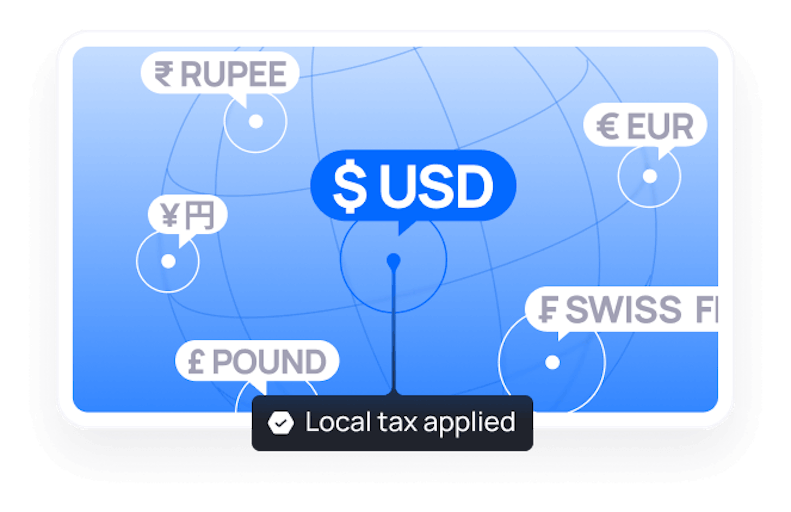 Video Monetization - Payment Localization - Example Image