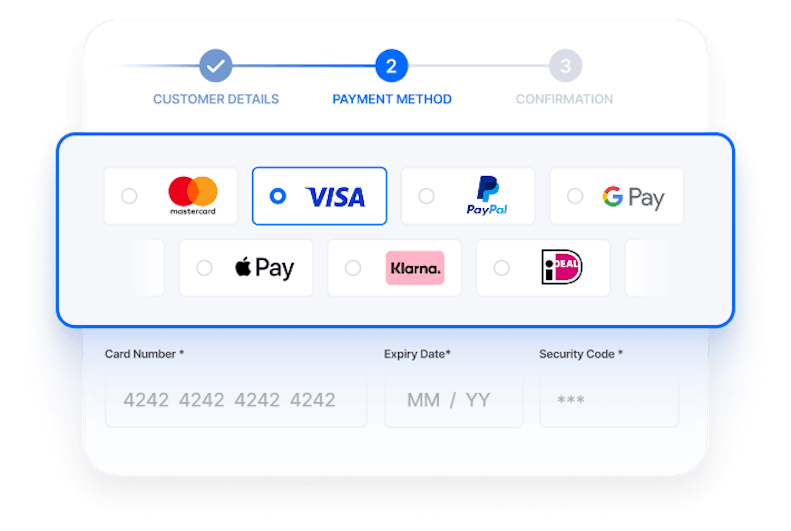 Video Monetization - Payment Providers - Example Image