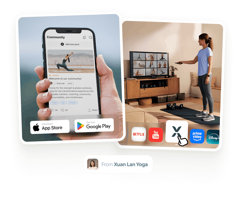 branded mobile & TV apps