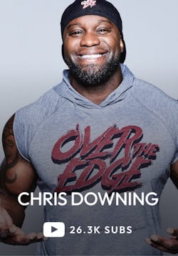 Chris Downing has over 25,000 subscribers on YouTube, and hosts his membership on Uscreen.