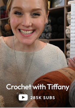 Crochet with Tiffany host their membership on Uscreen